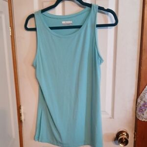 Columbia Light Aqua Tank Top